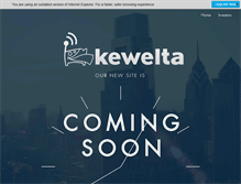 Tablet Screenshot of kewelta.com